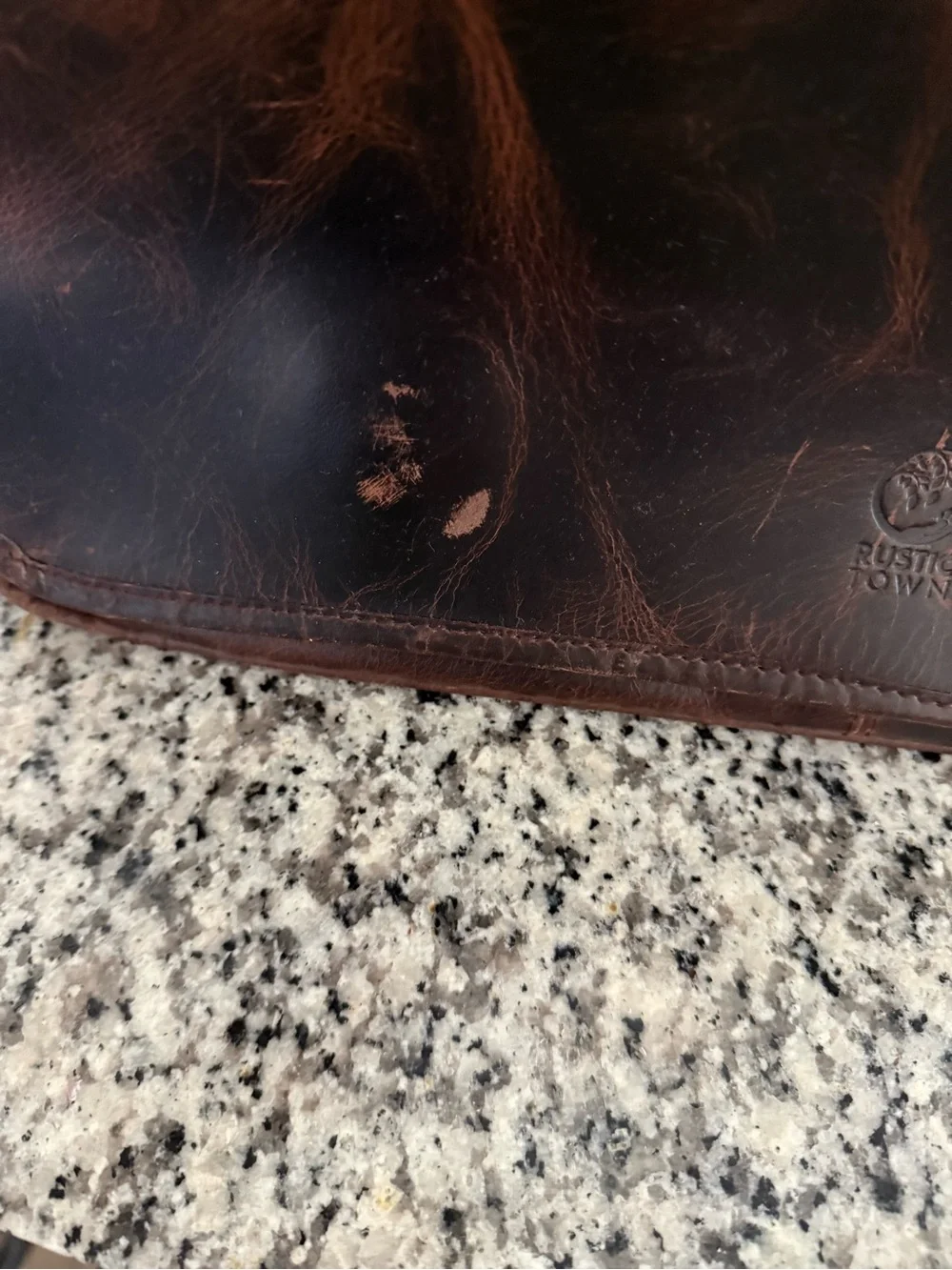 Rustic town messenger durable